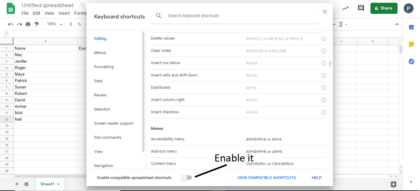 Three New And Exciting Features Regarding Format And Work With Data In Google Sheets Knowledge 